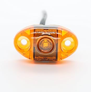 ADA  ライト Amazon.com: Pair of LED Amber Oval Surface Mount Clearance