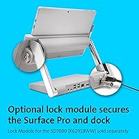 Vista 7 de Kensington SD7000 Surface Pro Docking Station for Surface Pro 7, 7+, 6, Dual 4K Video Output (K62917NA)