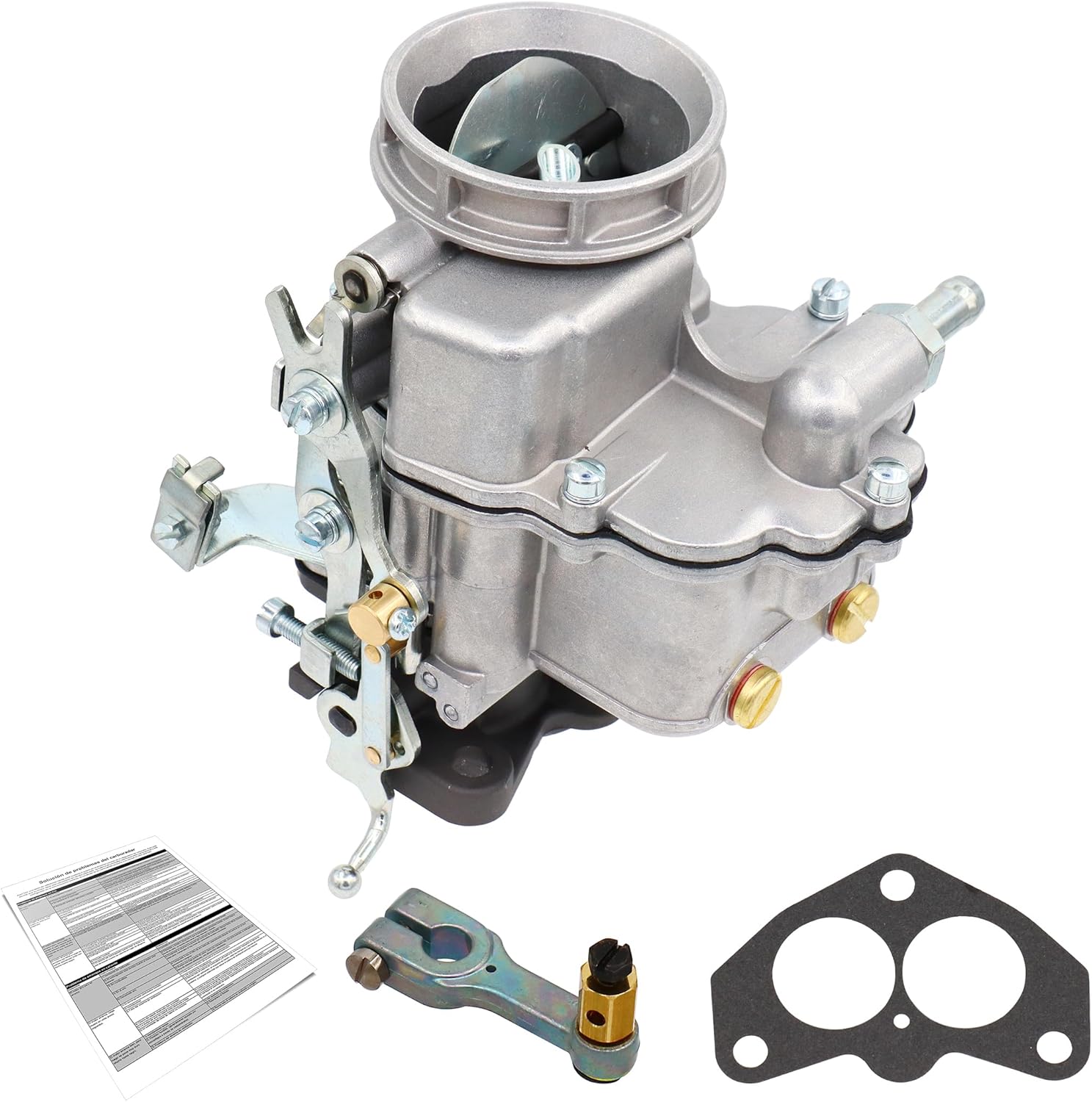 NENKUTEN New Carburetor for Holley 94 Model Carburetor with Long Shaft for 1932-1953 Ford Ford V8 Flat head engines