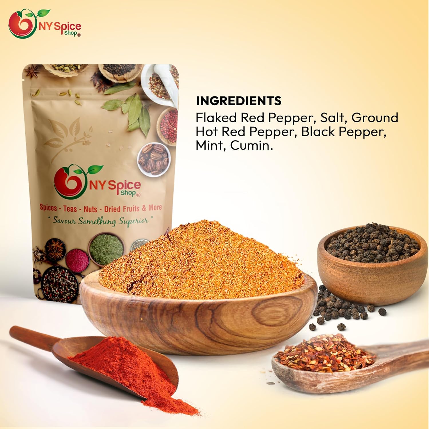 NY SPICE SHOP Adana Kabab Spice Seasoning Herb - 3 lbs. (Pound) Mix All Natural Premium Mediterranean Blends - Kebab Seasonings - No Preservatives - For BBQ Grilling or Baskets (Kabob) - Spice Blend