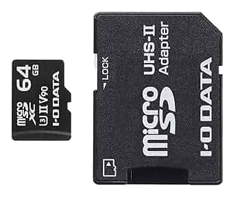 IODATA　MSDU23-64G [64GB] Amazon | I-O DATA microSDメモリーカード/64GB/スピードクラス3