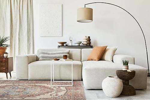 Miniatura 7 de RugOver Alfombra lavable a máquina, apta para mascotas y antideslizante, para cocina, baño, sala de estar, decoración del piso del hogar (color de