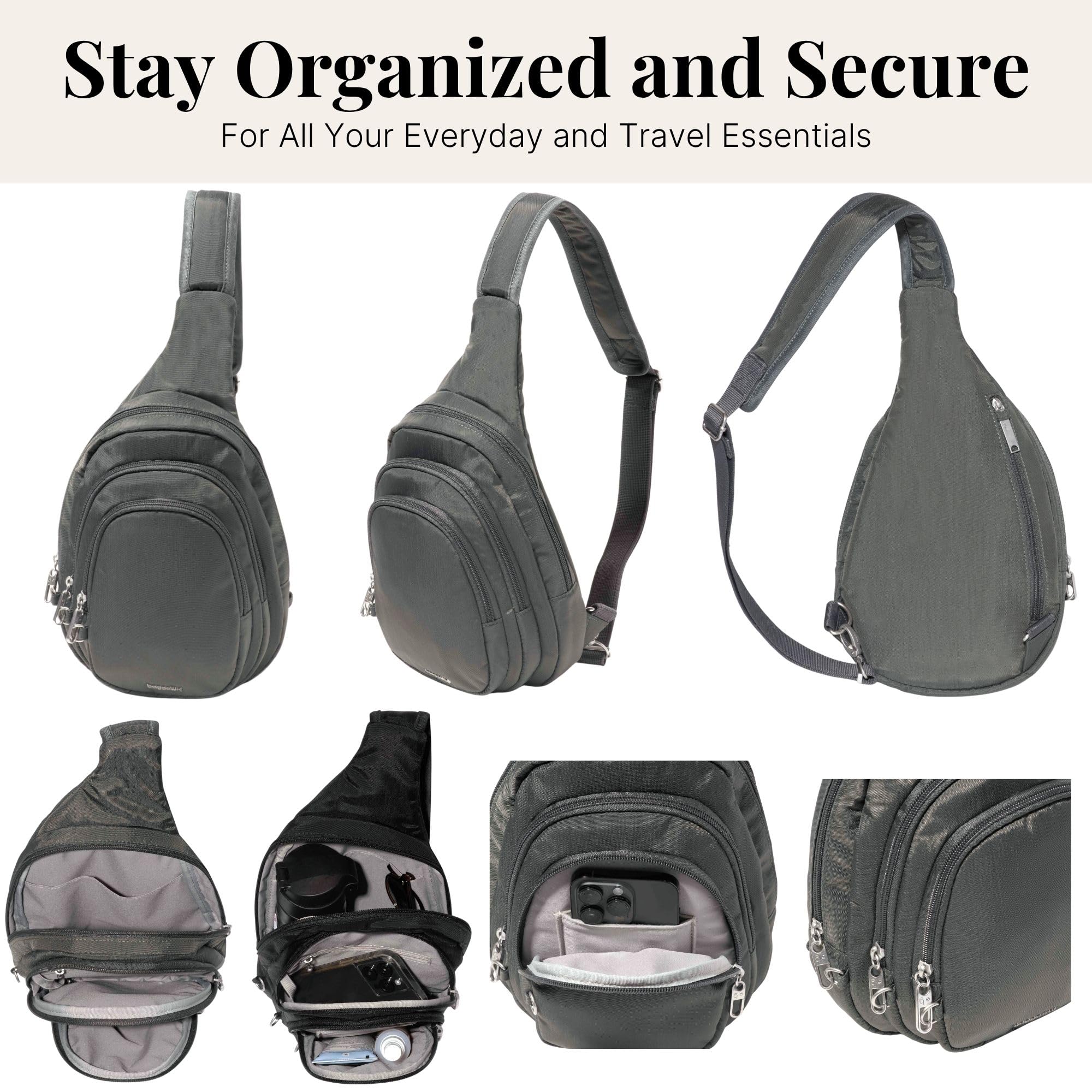 Baggallini Damen Schulterhandtaschen
