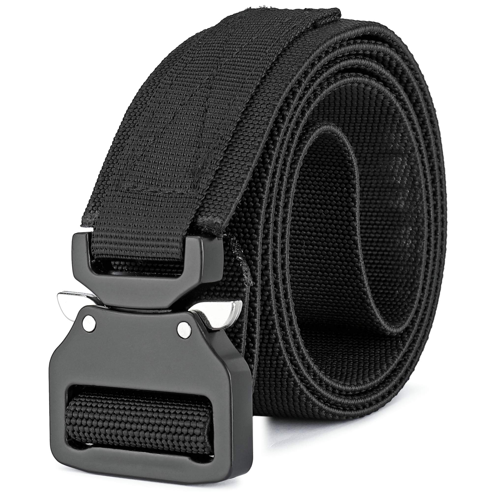 Tactical Belt Women, Unisex Quick Release Belt Fits All Pants Loops  Nylon Hiking Belts