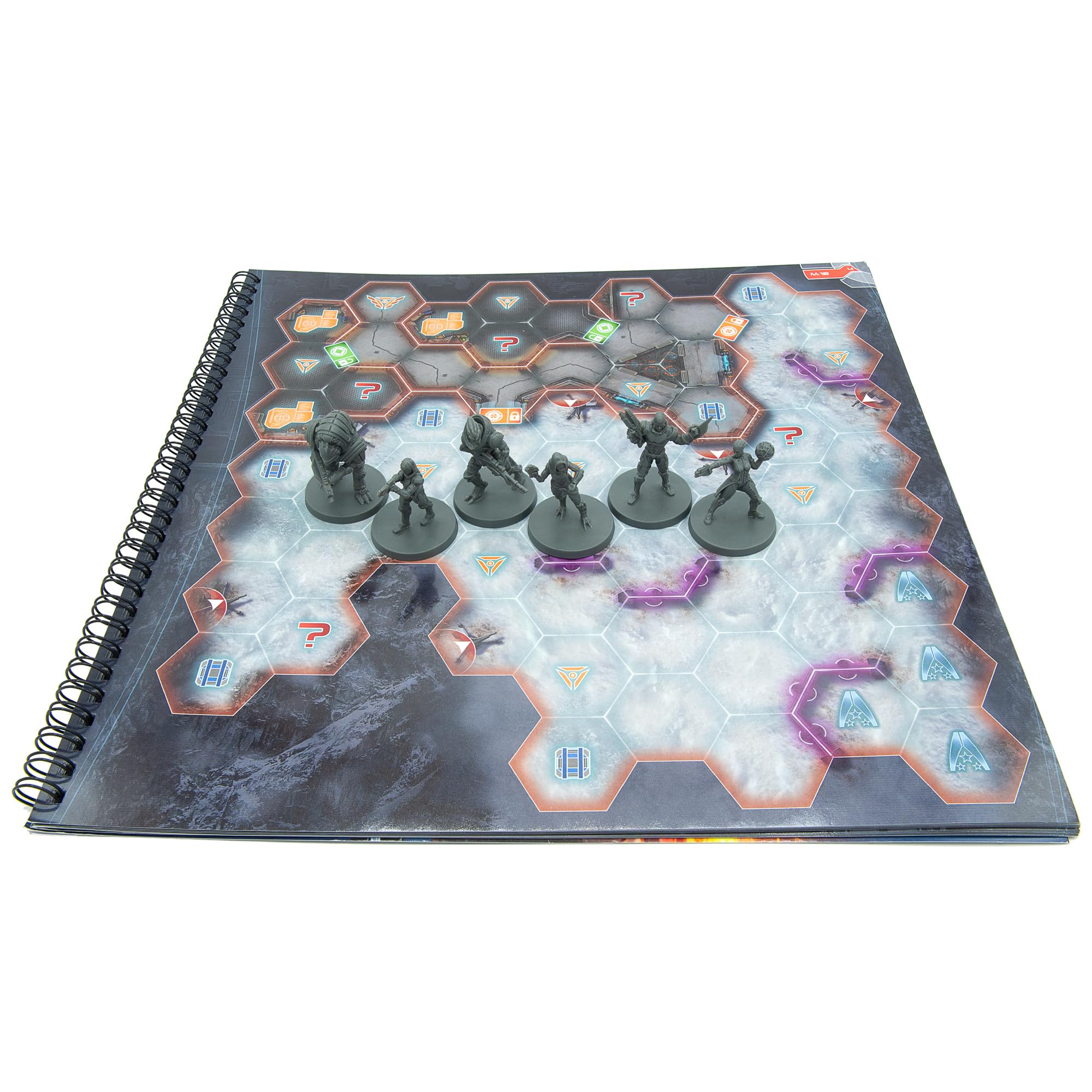 Modiphius Efekt masowy: Priority Hagalaz - Gra planszowa - Spółdzielcza historia napędzana doświadczeniem, gra strategiczna dla dzieci i dorosłych, wiek 14+, 1-4 graczy, 45-90 Minute Playtime