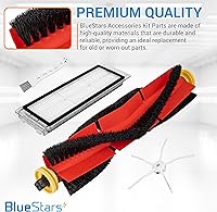 Vista 5 de BlueStars Piezas de repuesto compatibles con Roborock S6 Pure S6 E4 S4 S4 Max S5 S5 Max E2 E3 E5 E20 E25 E35 S50 S65 Xiaomi Mijia Robot Aspirador 2