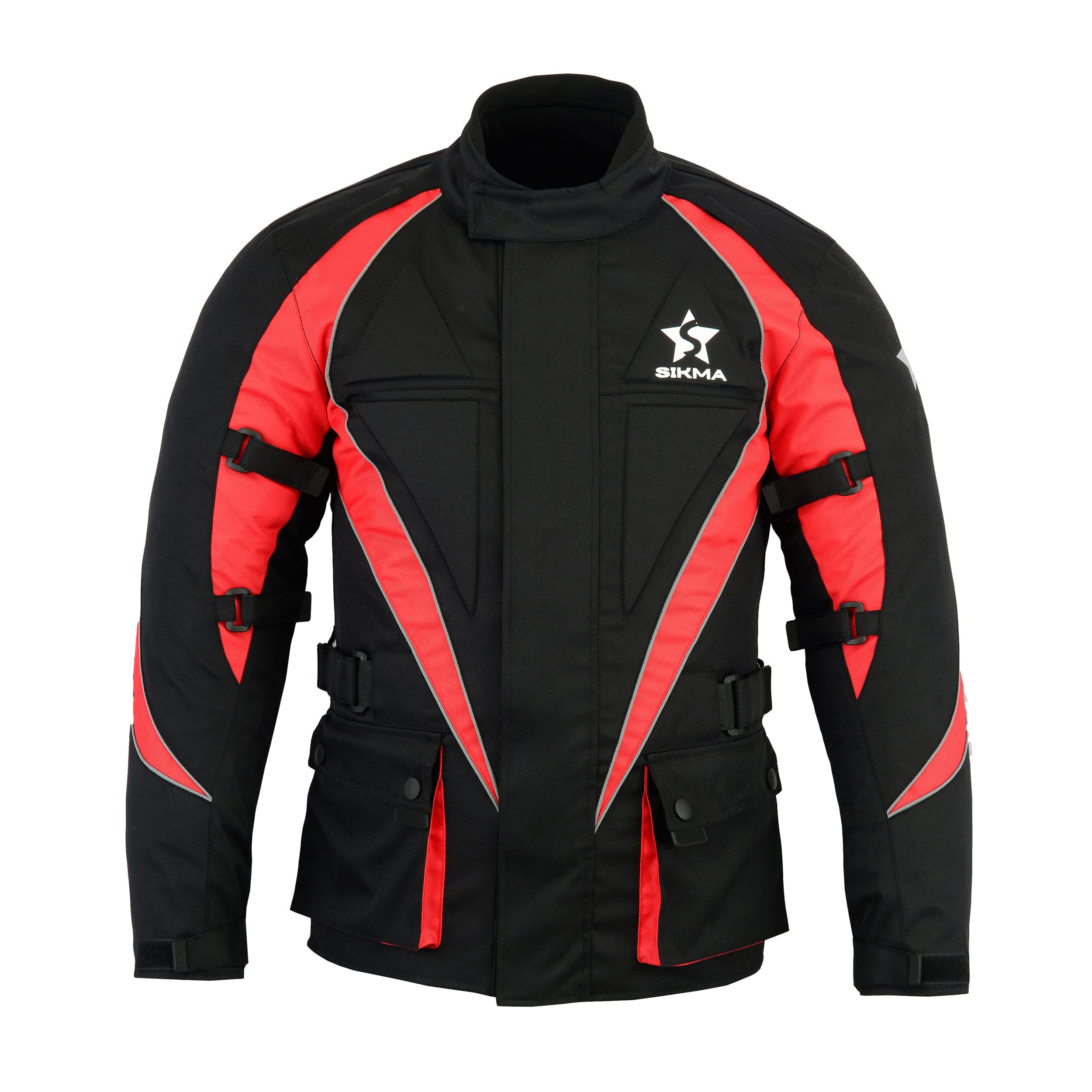 Motorbike Jacket for Mens Motorcycle Cordura Waterproof Armours Textile Jackets