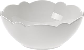 Alessi MW01/3 Dressed Ciotola, Porcellana, Bianco, 4 unità