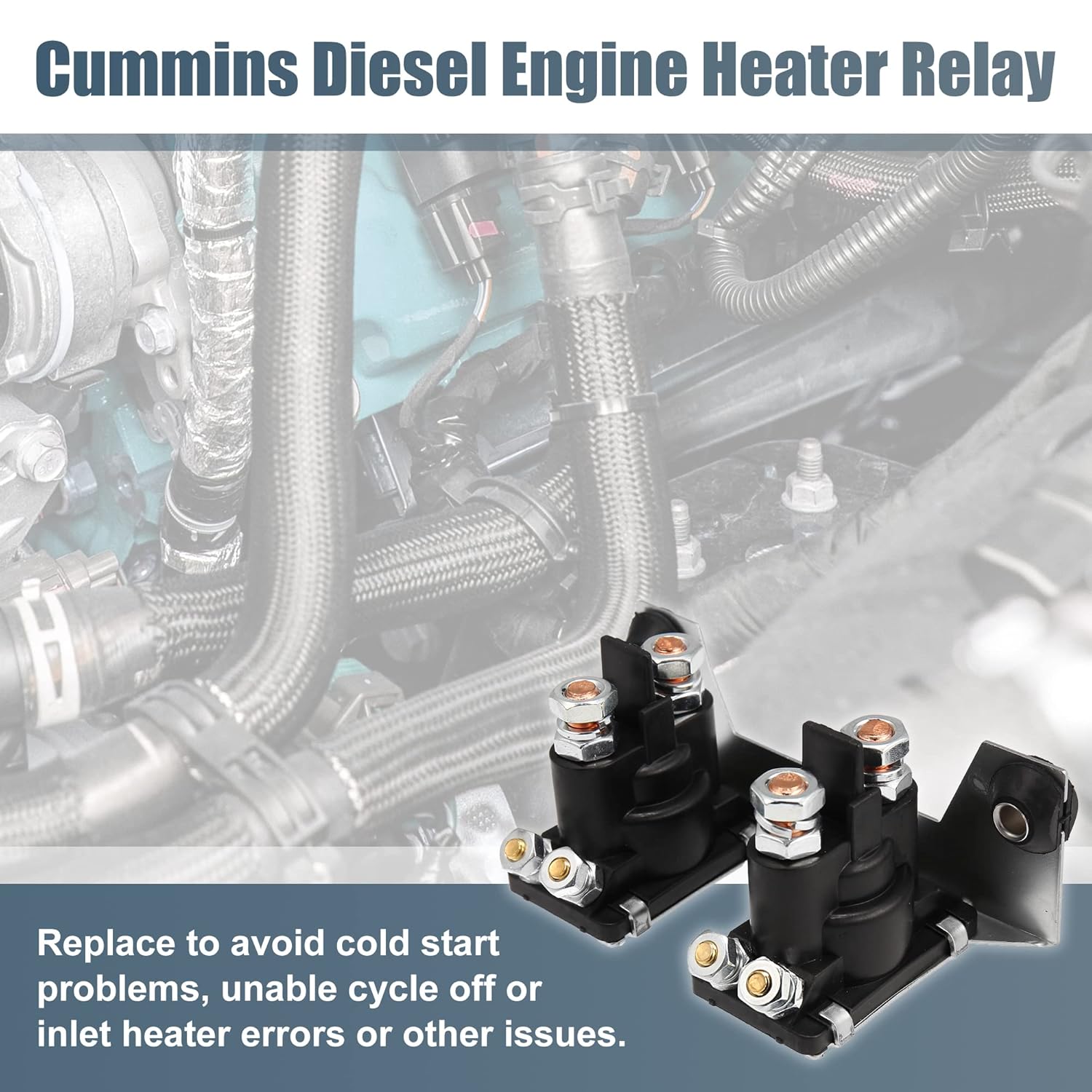 Buy X AUTOHAUX Intake Manifold Heater Relay 68188401AA Air Intake