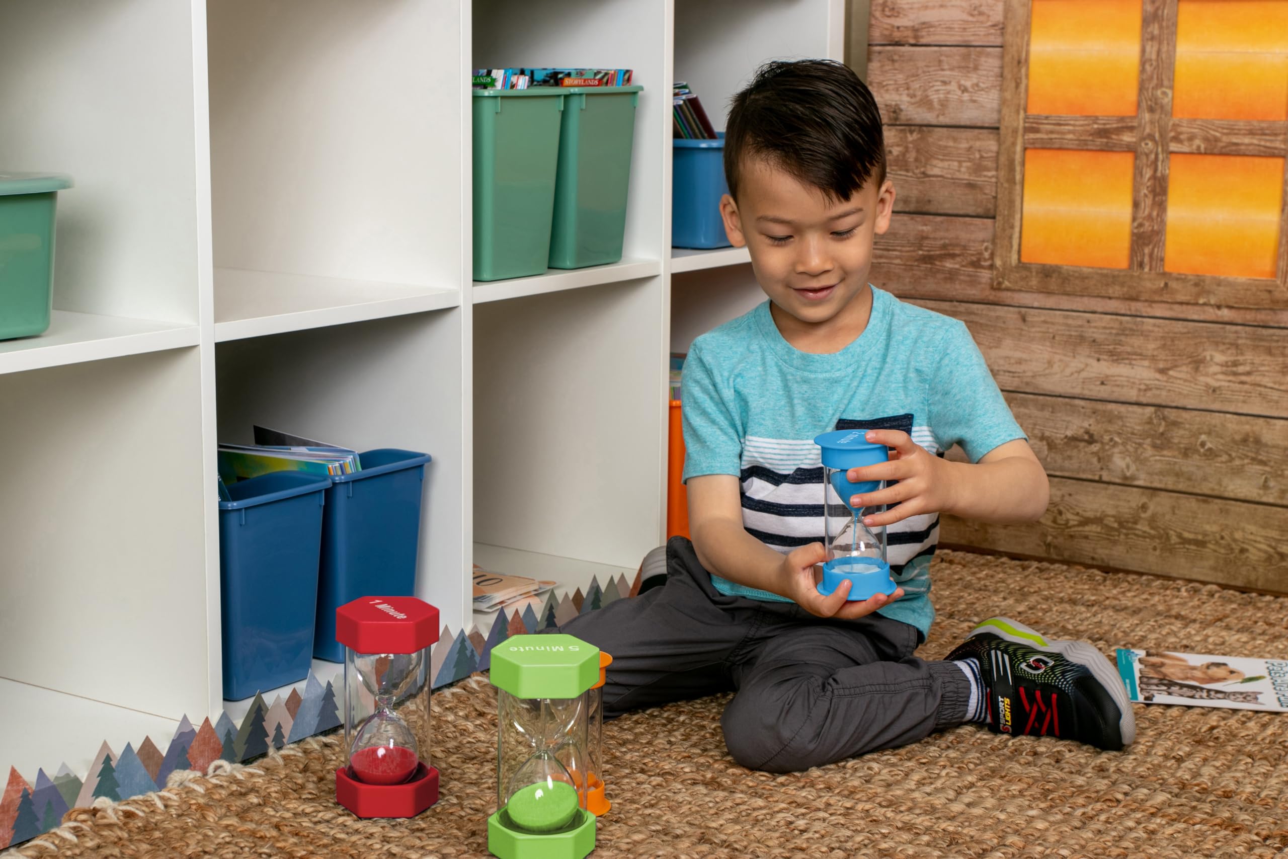 Teacher Created Resources 2 Minute Sand Timer - Medium - 20758,Blue - Image 4