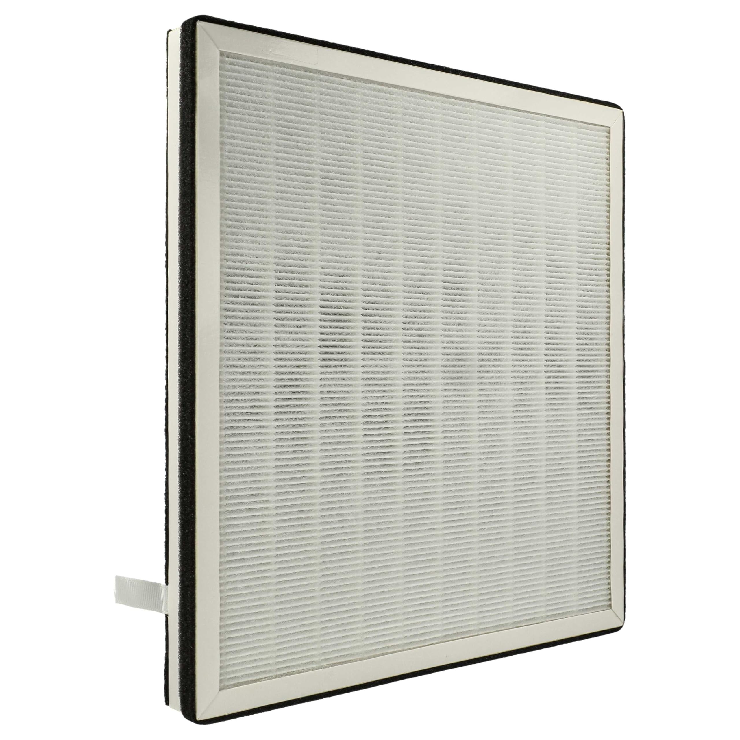 vhbw 2x filtro aria compatibile con Klarstein Vita Pure 2G purificatore d'aria - filtro combinato HEPA + carbone attivo