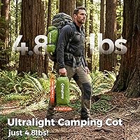 Vista 2 de Kingcamp cama utraliviana plegable para tienda de campaña 4.4 libras