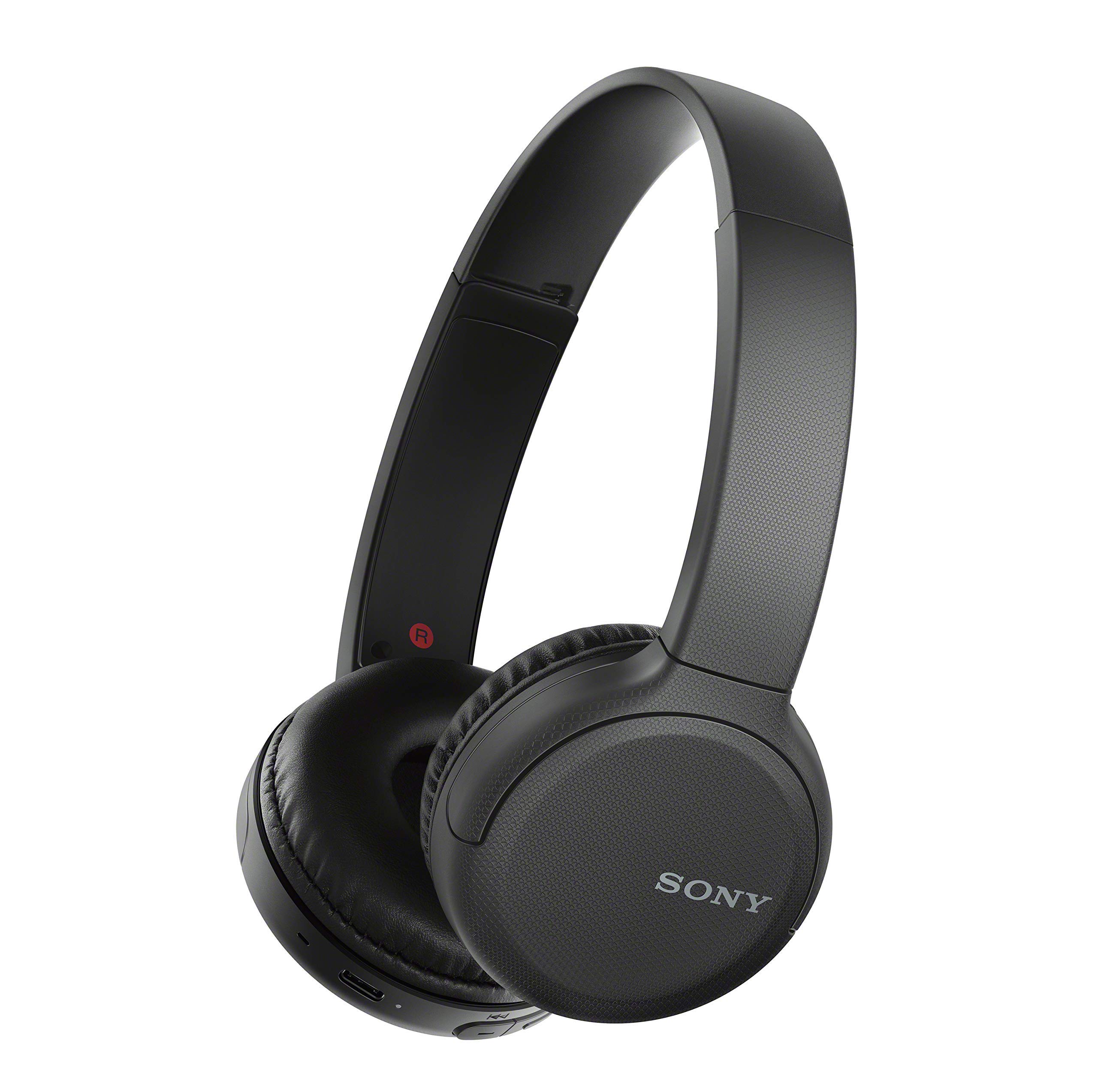 ヘッドホン SONY WH-CH510 BLACK Sony Wh-CH510 Wireless Headphones, 35 Hours Battery Life with