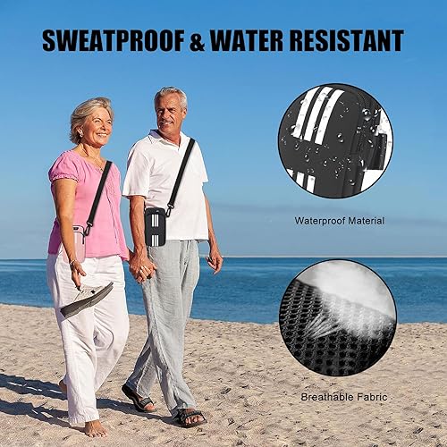 Miniatura 5 de Soporte para teléfono para correr, brazalete, bolso cruzado para teléfono celular, para mujeres, hombres, niños, iPhone 16, 15, 14, 13, 12, 11 Pro