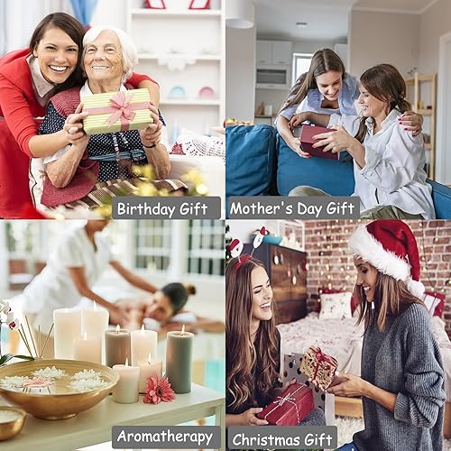 Miniatura 7 de KOAKOMI Juego de accesorios de velas, cortador de mechas de velas, desinflador de velas y dispensador de mecha de vela para regalo para amantes de