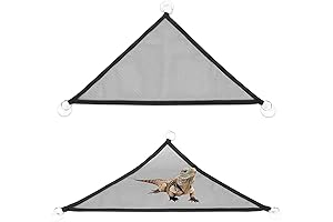 Bearded Dragon Hammock for Axolotl, Reptile Rest Lounger Carrier