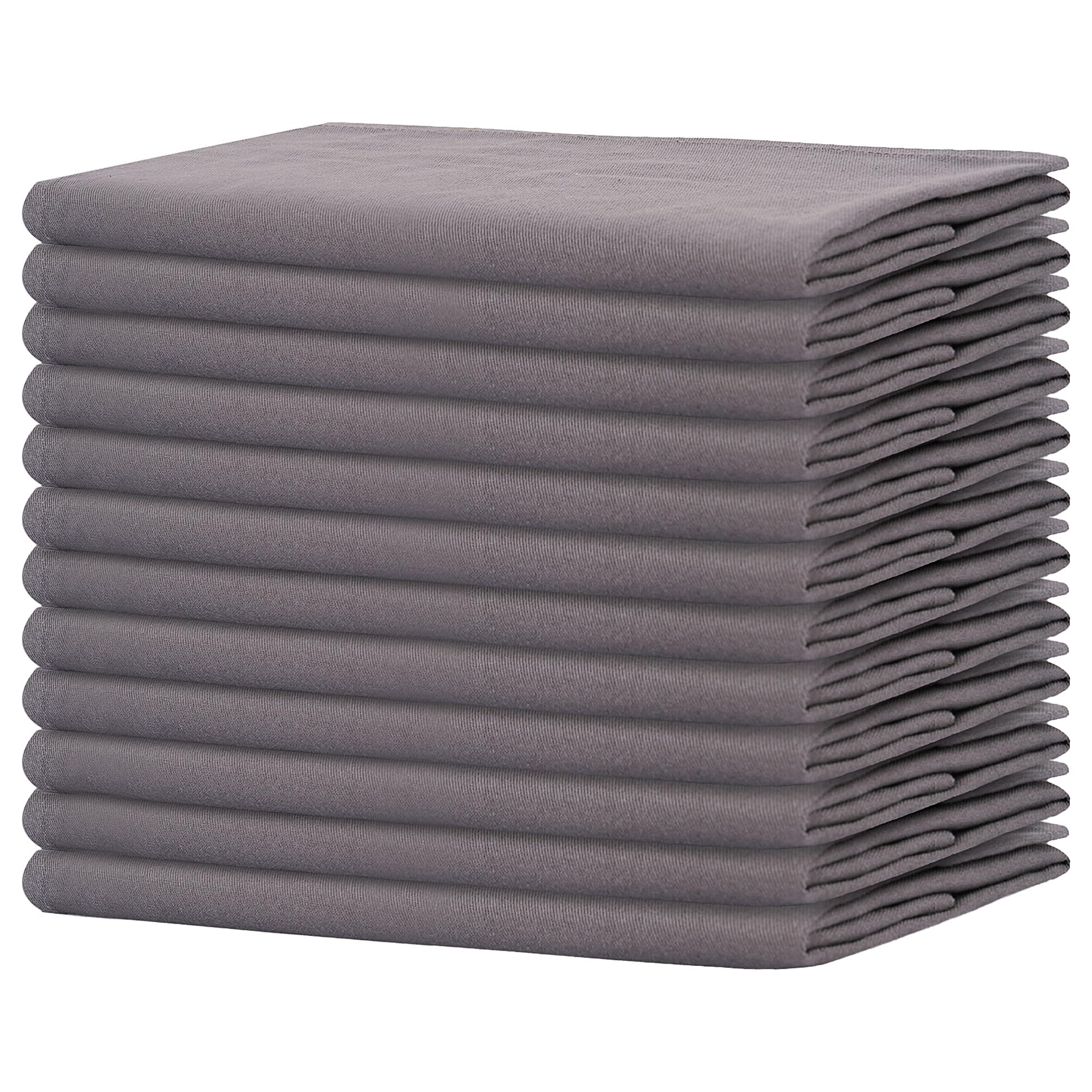 Serviettes de table lavables grand format Sweet Needle pour un usage quotidien