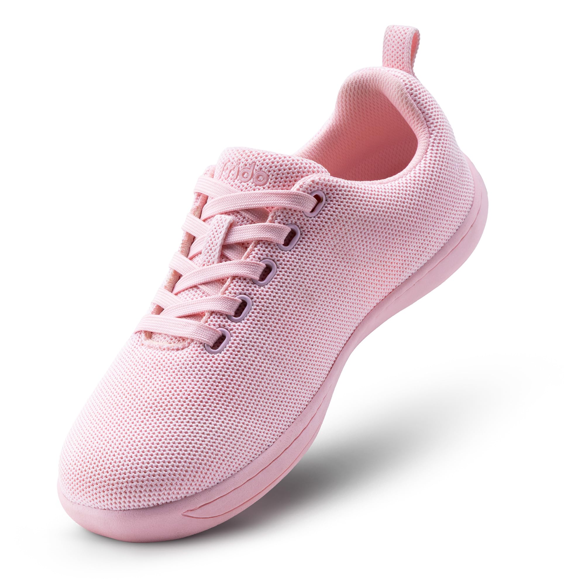 Frido Cloud Comfort Lace-up Shoes for Women | Lightweight Sports Shoes with Zero-Drop Design & Wide Toe Box | Breathable Knit Running Shoes | Casual Sneakers-image-21