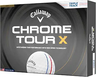 キャロウェイ(Callaway) ゴルフボール CHROME TOUR X 26 4ピース構造