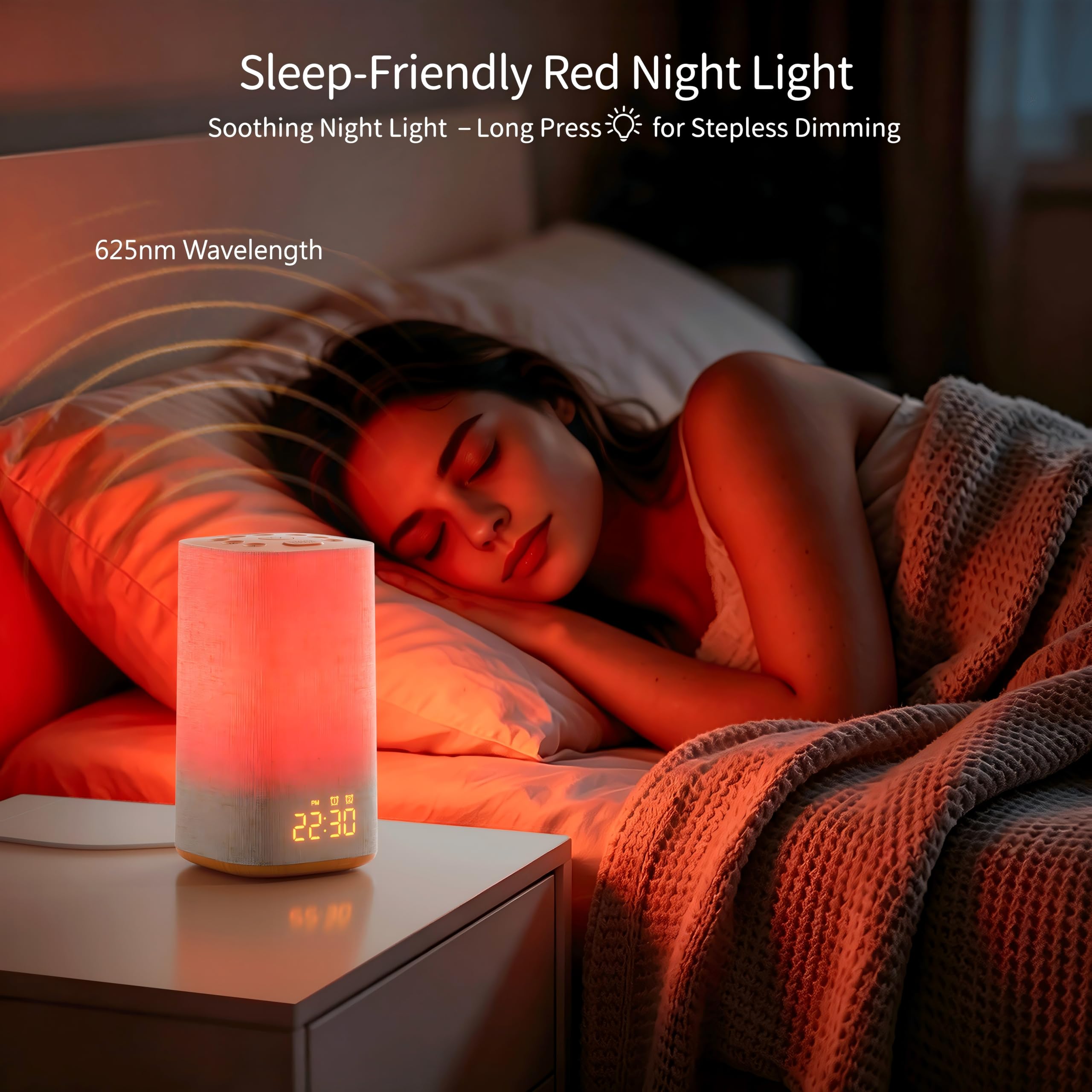 RETEYUNG Despertador Amanecer, Despertador Luz Natural para Adultos y Niños