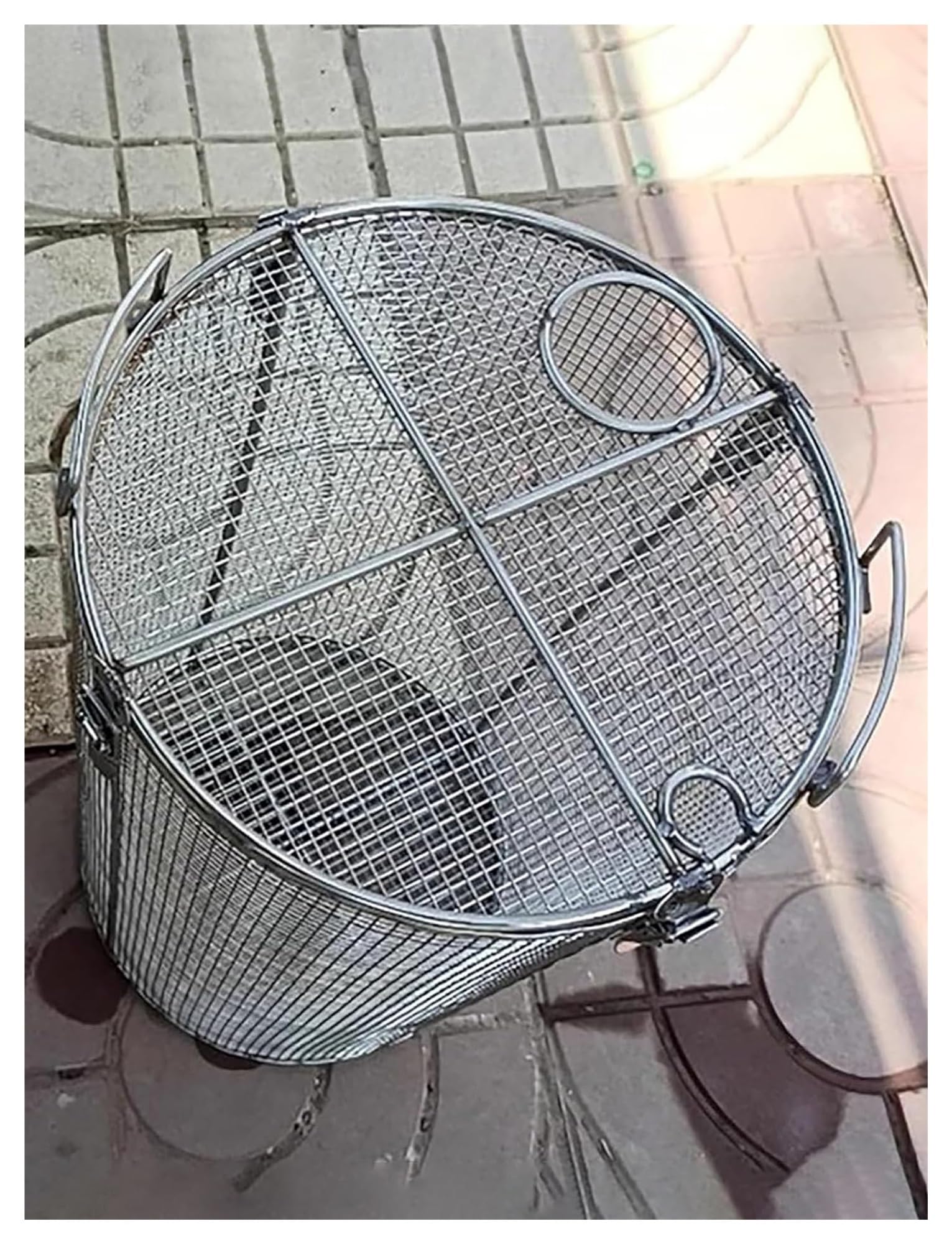 Protector de bomba con malla fina de acero inoxidable de 19.7 x 27.6 pulgadas