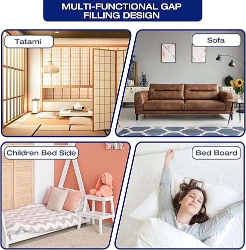 Miniatura 6 de Almohada de cuña de cama Queen para relleno de huecos en la cabecera para usar debajo de las almohadas para apnea del sueño, después de cirugía,