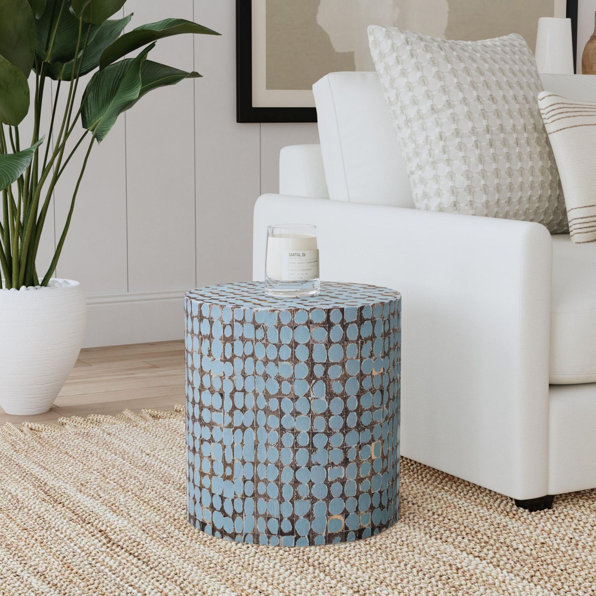 East at Main Coastal Side Table