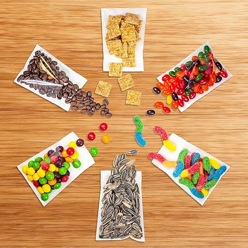 Miniatura 3 de 200 Pcs 3x4 Crystal Clear Resealable Recloseable CellophaneSelfSeal Bags