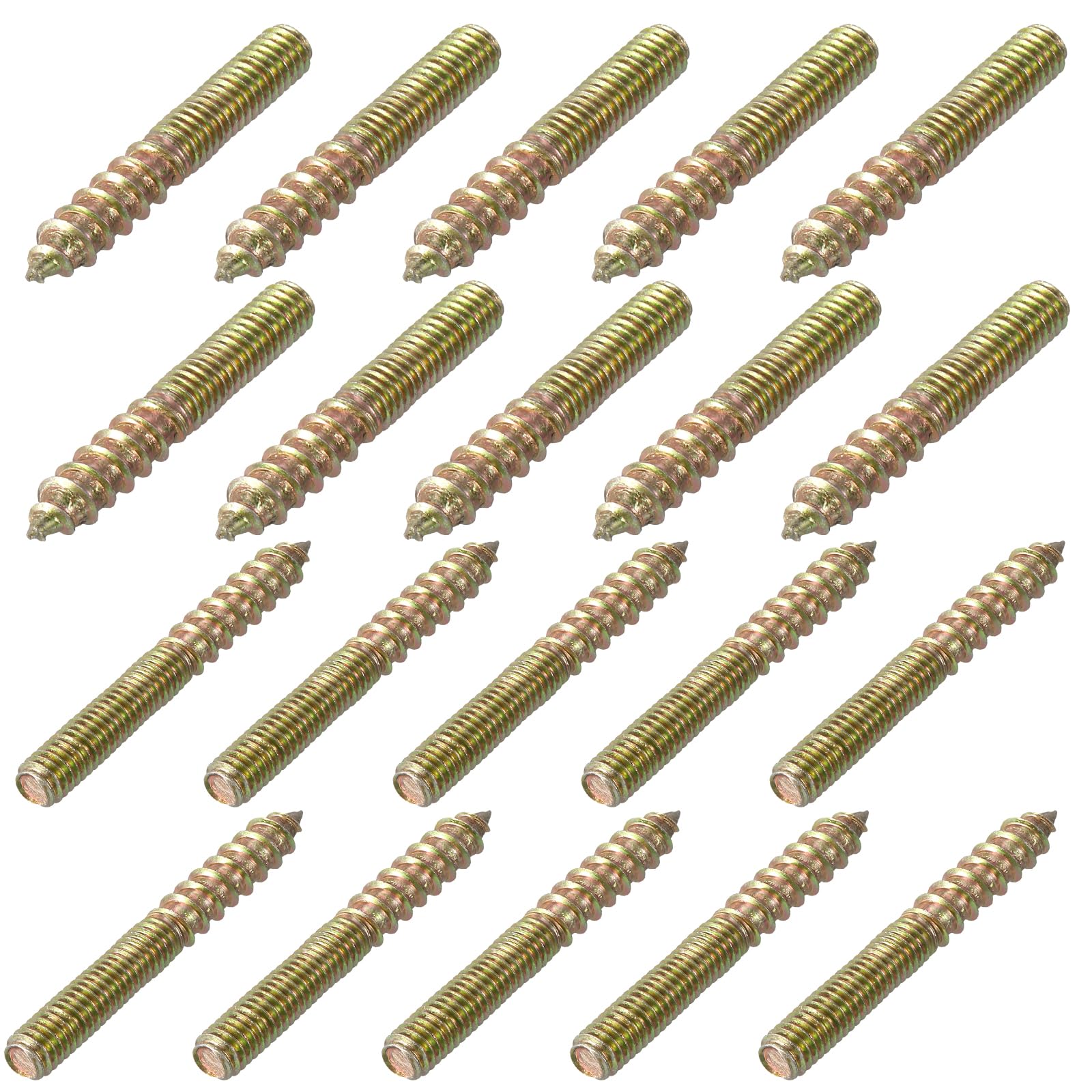 M4 Hanger Bolts - 20 Pack, Self-Tapping -7