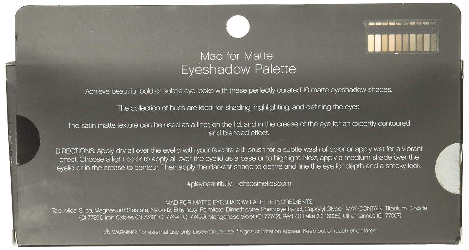 Studio e.l.f. Mad For Matte palette