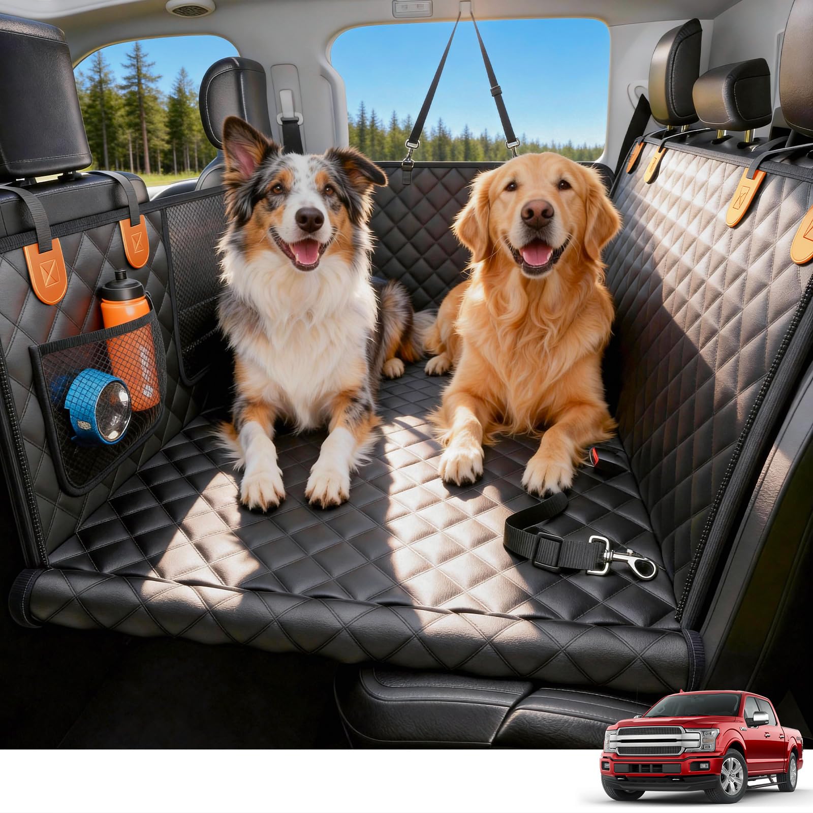 Wigoo Dog Truck Seat Cover