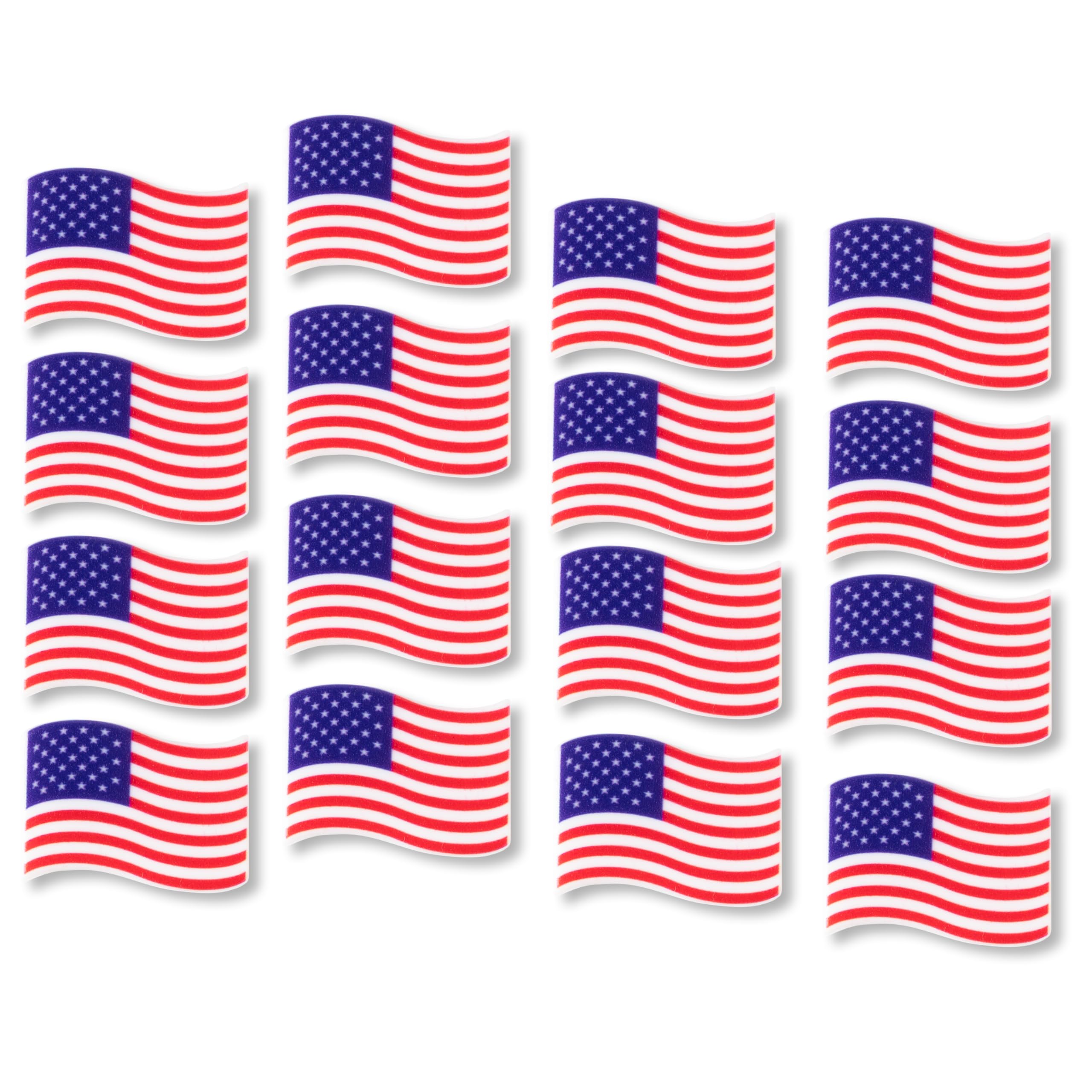 Magnets drapeau américain 15 pièces pour organiser vos documents de cuisine et embellir vos fêtes