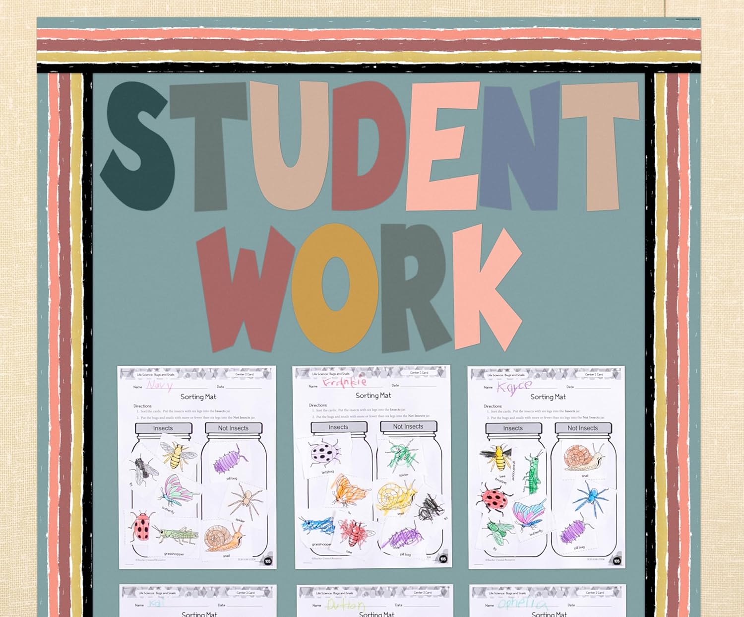 Teacher Created Resources Stone Blue Better Than Paper Bulletin Board Roll (TCR77434)
