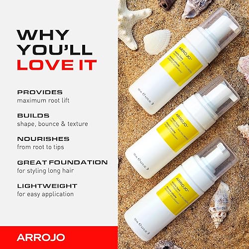 Miniatura 3 de Mousse for Hair Volume - Mousse de espuma para el cabello sin sulfatos y parabenos - Mousse voluminizador para cabello fino con vitamina B5,