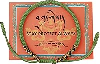 Vista 16 de Auténtica pulsera de nudo Dorje bendecida hecha a mano por monjes tibetanos con protección y talismán para mujeres y hombres