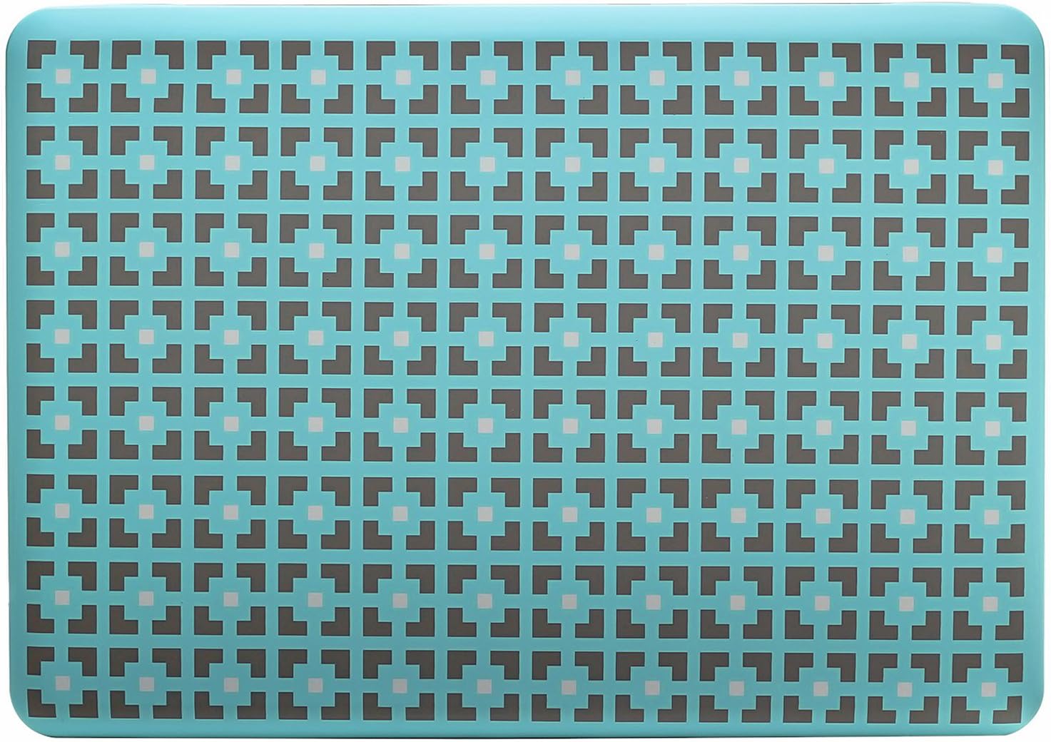 Aduro Macbook Softtouch Cover With Matching Silicone Keyboard Cover, Turquoise Square