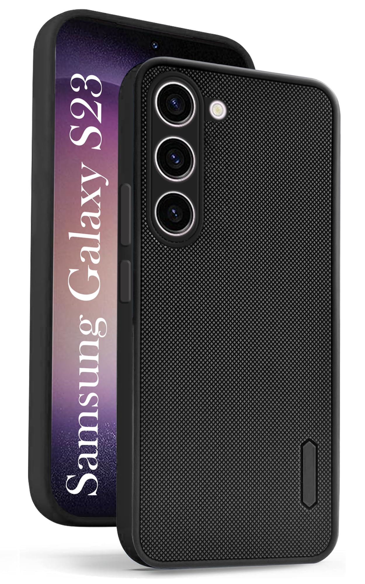 Jkobi Back Cover Case for Samsung Galaxy S23 5G (Textured Grip Design | Camera Protection | Slim and Light Weight | Soft Touch and Feel | Black) (B0D1737QWD) Amazon Price History, Amazon Price Tracker