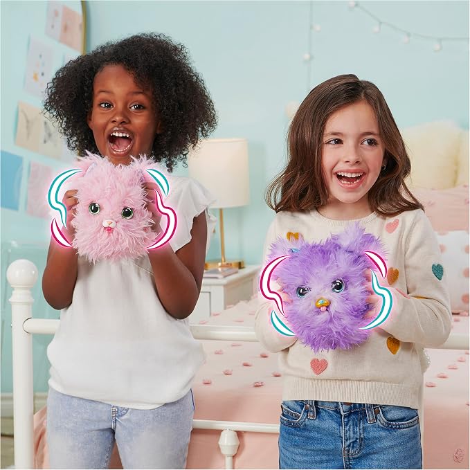What the Fluff? Purr ‘n Fluff juguete interactivo rosa miniatura 7
