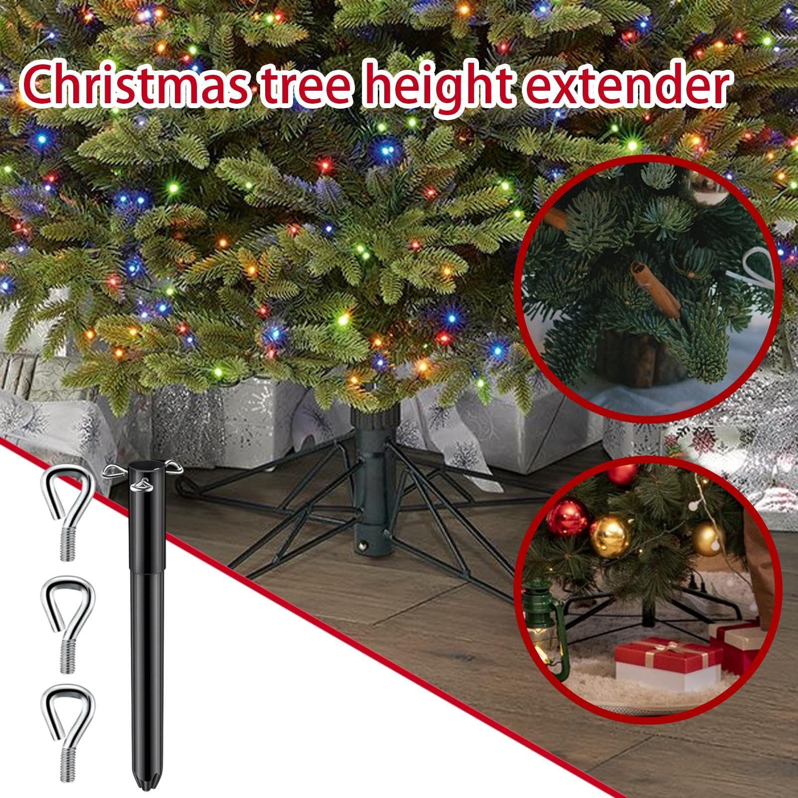Christmas Tree Stand Riser Heavy Duty Christmas Tree Stand 14.56in Christmas Tree Riser, Christmas ...