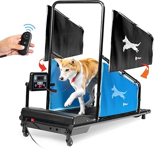 LifePro Cinta de correr para perros pequeños para perros medianos, caminadora Dog Pacer para mascotas sanas y en forma, caminadora para perros de