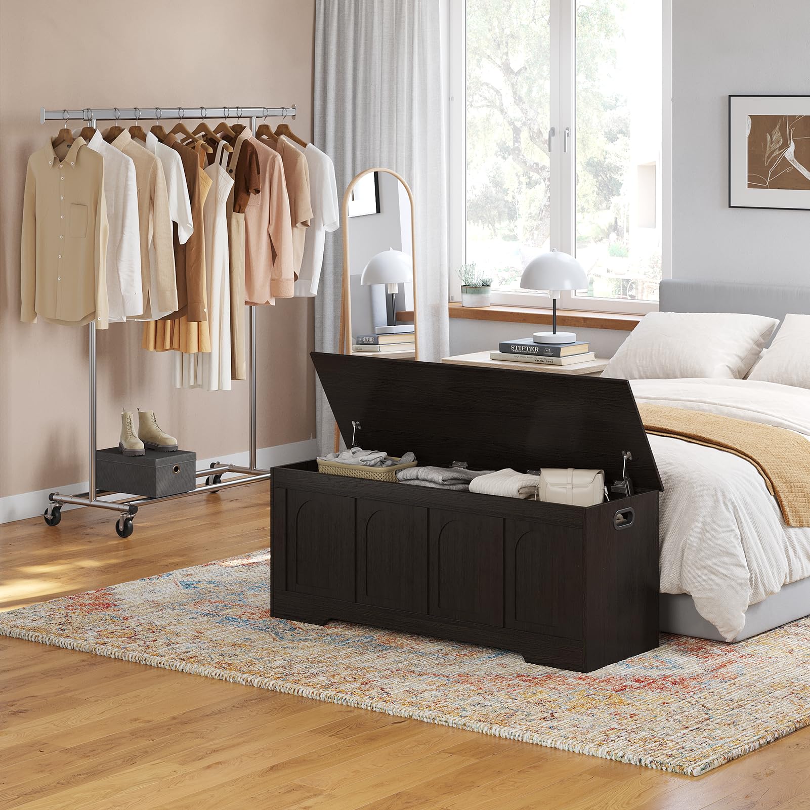 Amazon.com: DINZI LVJ Storage Chest, 50” Extra Large Storage Bench