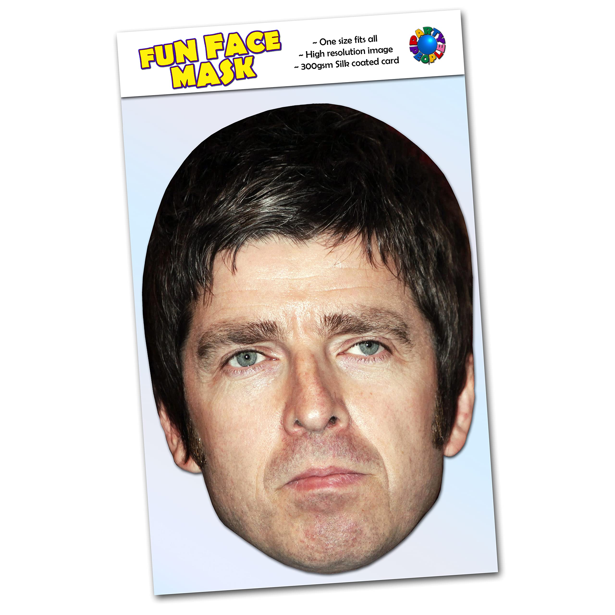 Party People1 x Noel Gallagher - Celebrity Face Mask - Ready To Wear - Noel G