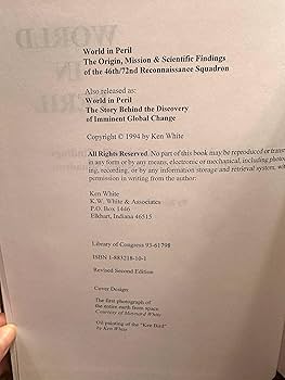 World in Peril: The Origin , Mission & Scientific Findings