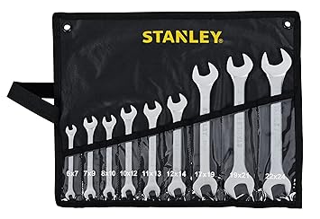 STANLEY STMT23124 Open End Spanner Set (9-Pieces)