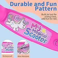 Vista 20 de BELEEV Patinete A1 para niños de 2 a 6 años, 3 ruedas para niños y niñas, ruedas iluminadas, altura ajustable, inclinación para conducir, cubierta