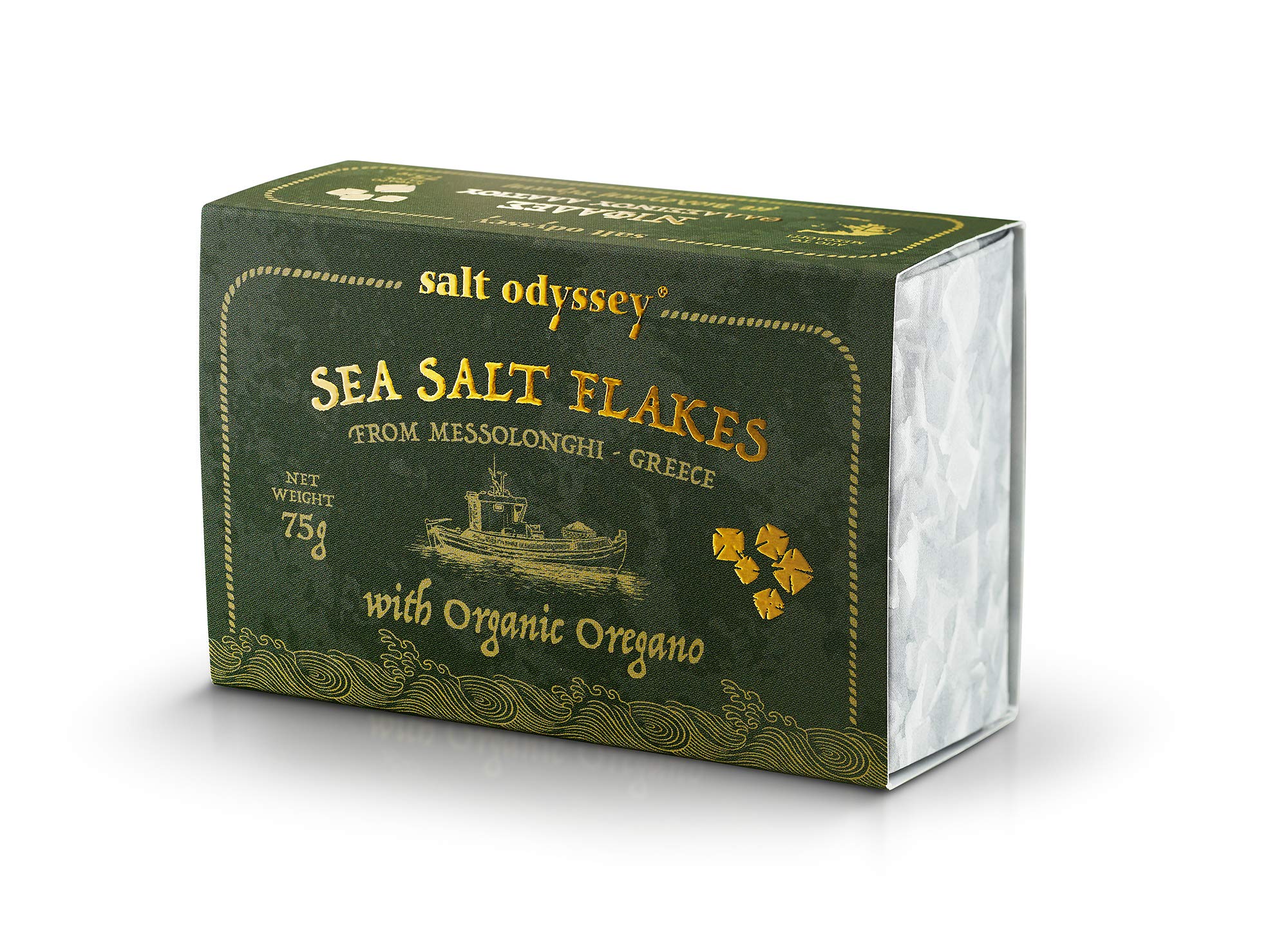 Salt Odyssey Escamas de Sal Marina Negras, Paquete de 3 x 75 g (Total: 225 g) — view 9