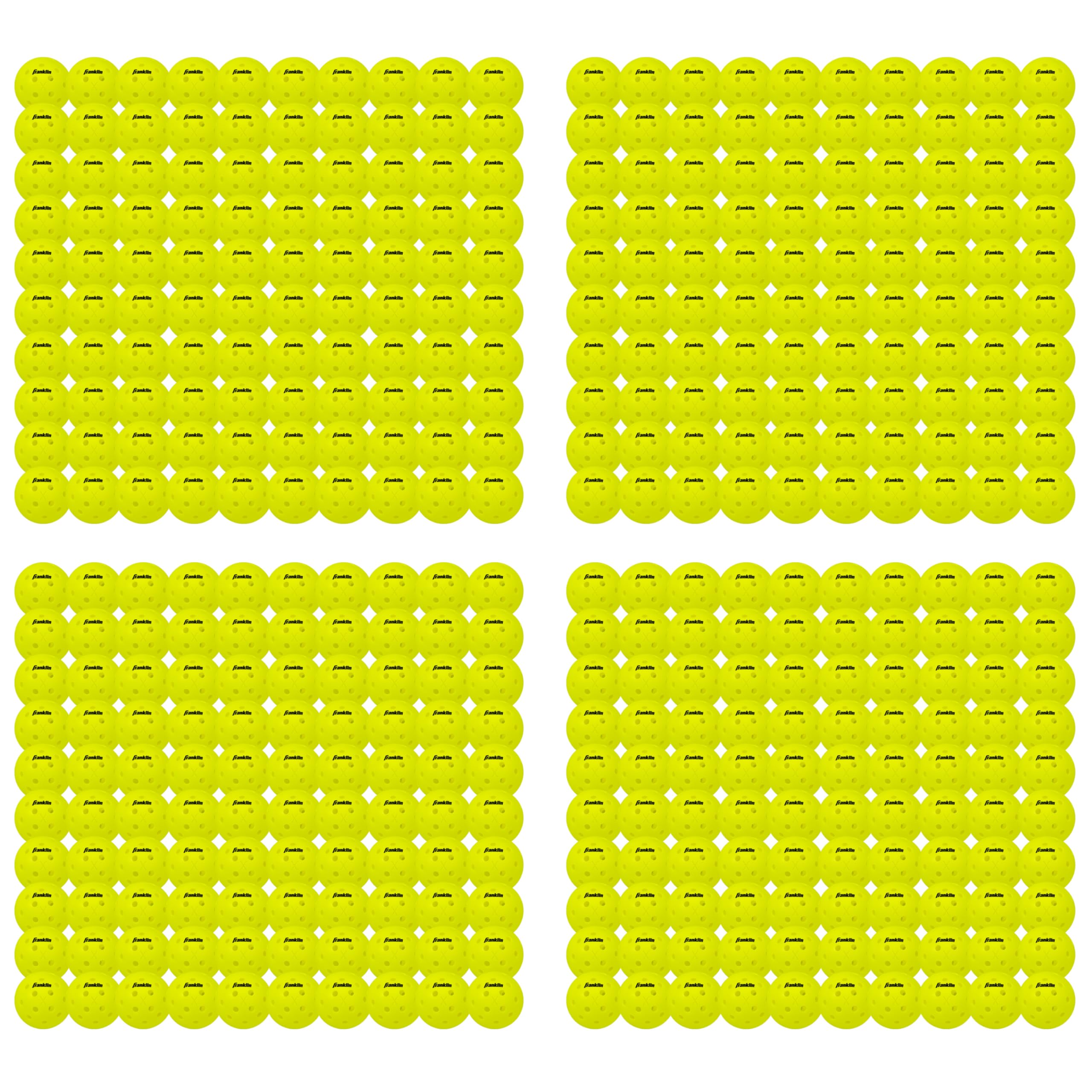 Outdoor Pickleballs - X-40 Pickleball Balls - USA Pickleball (USAPA) Approved - US Open Ball