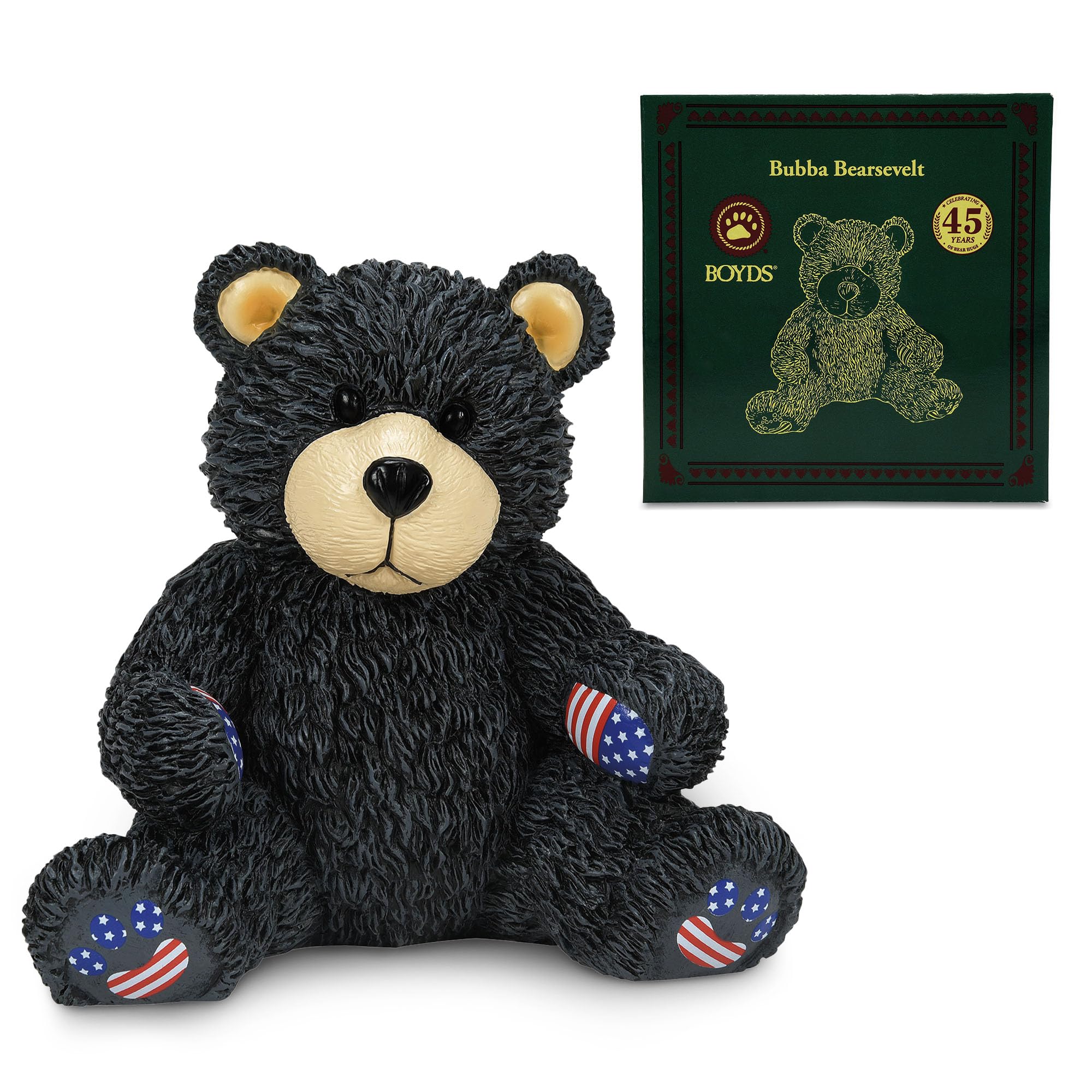 Amazon.com: Enesco Boyds Bears 45th Anniversary Bubba Bearsevelt