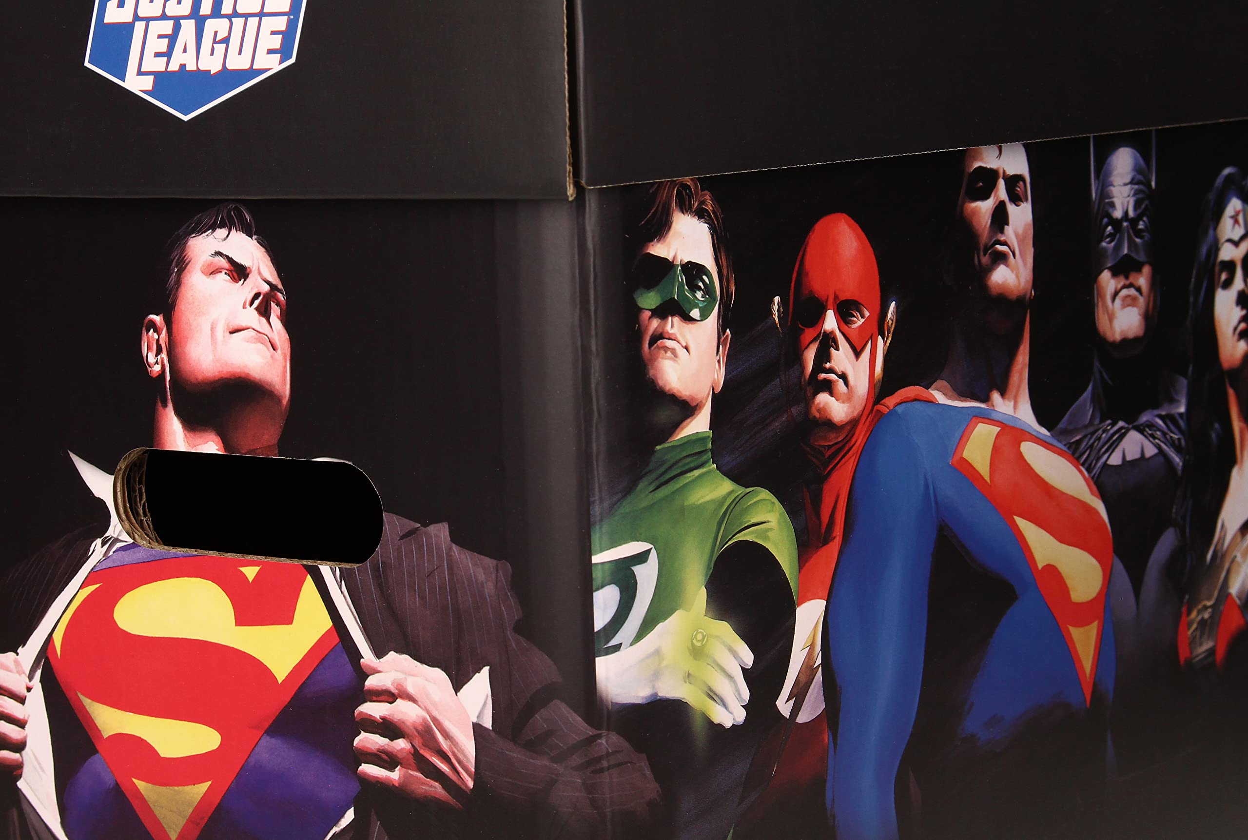 Sd Toys - Superman, Caja con Tapa para Cómics, Rojo, 22 x 30 x 41 cm Sd Toys - Superman, Caja con Tapa para Cómics, Rojo, 22 x 30 x 41 cm