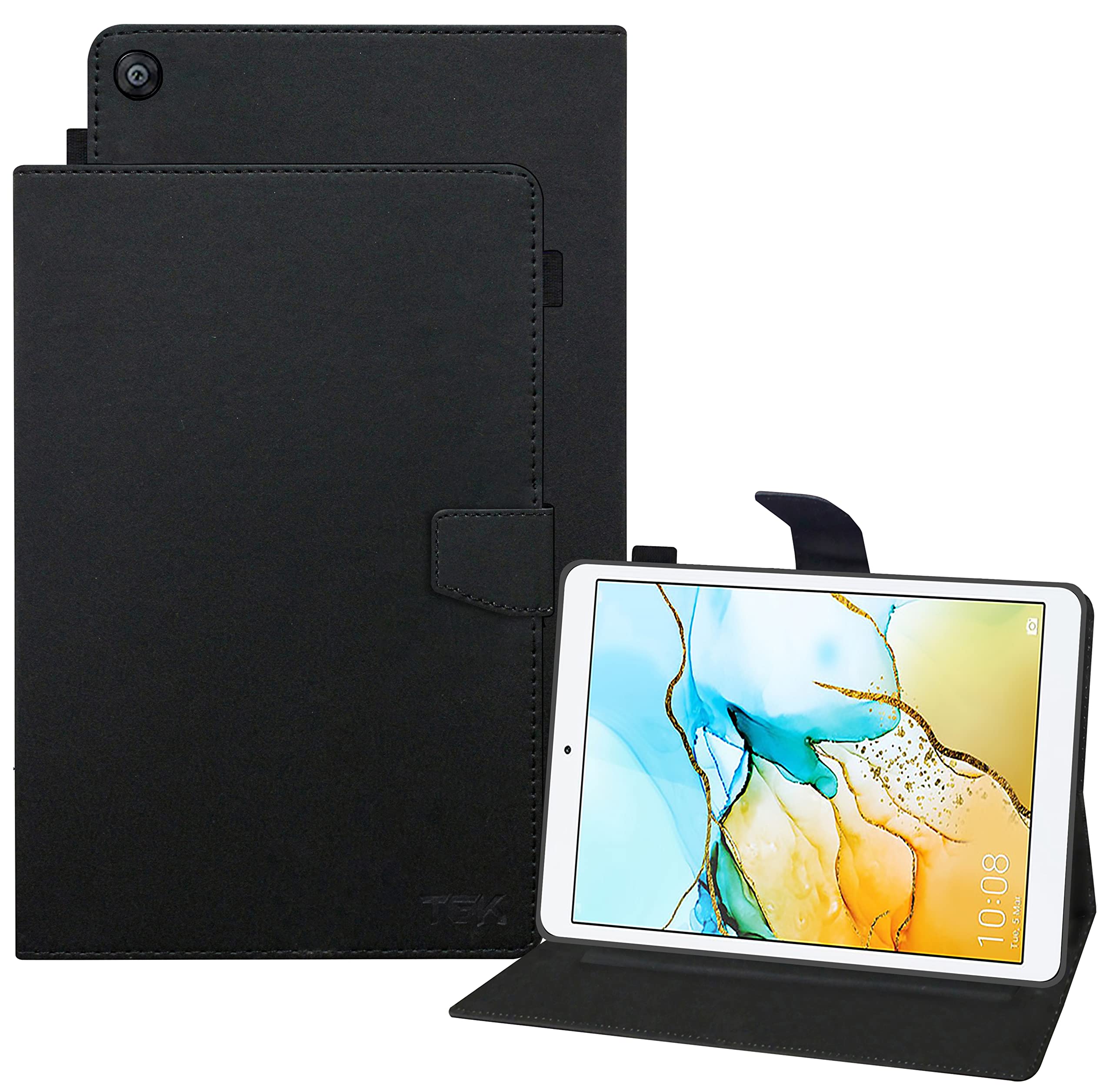 TGK Leather Flip Stand Case Cover for Honor Pad 5 8 inch Tablet [Release, 2019, July] with Stylus Holder, Black (B08MWL46ZN) Amazon Price History, Amazon Price Tracker